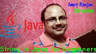 Create String object in java Java String AmitRanjan