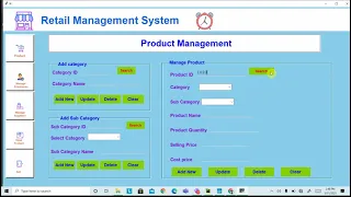Retail Management System Tkinter
