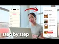 1-Hour App Screen Redesign in Figma My UI Design Process day in the life