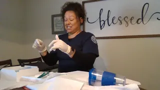 Indwelling urinary catheter placement check off UTA AO BSN 2021