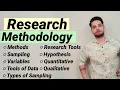 Research Methodology Sampling variables complete