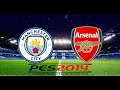 PES 2014 gameplay MANCHESTER CITY VS ARSNAL