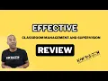 Effective Classroom Management and Supervision Milady Master Educator Chapter 8 Review