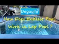 How does endless pool work in small lap pool