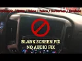 Blank Radio Screen FIX No FIX No Blinker FIX No Backup Camera FIX
