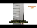 Review Suncast 54 Cubic Feet Vertical Storage Shed with Durable Plastic Construction Multiple Wall