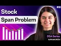 Stock Span Problem Optimal Solution