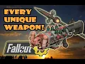 Fallout 76 UPDATED Every Obtainable Unique Weapon As of Dec 2025
