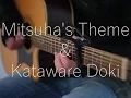 Download Lagu (Kimi no Na wa. OST) Mitsuha's Theme \u0026 Kataware Doki - Fingerstyle Guitar Cover
