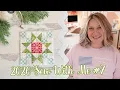 2026 Sew With Me Block Quilt Block and Cross Stitch