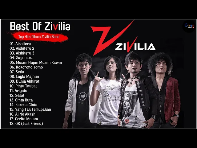 Download MP3 Zivilia Full Album - Lagu Enak Didengar Saat Santai