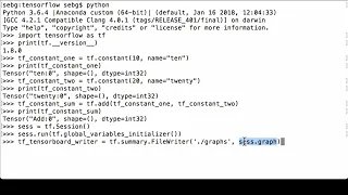 Create TensorFlow Summary File Writer For TensorBoard - TensorFlow Tutorial