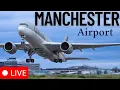 Download Lagu 🔴LIVE Manchester Airport Plane Spotting 🛫