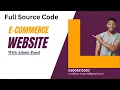E-Commerce Website Full Source Code With Admin Panel
