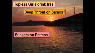 Deep throat on Samos?  Topless Girls drink free!   #liveaboard #greeksailing #medsailing
