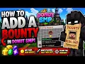 How to add bounty in Donut smp