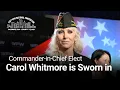 Carol Whitmore is Sworn in as VFW Commander-in-Chief 126th VFW National Convention