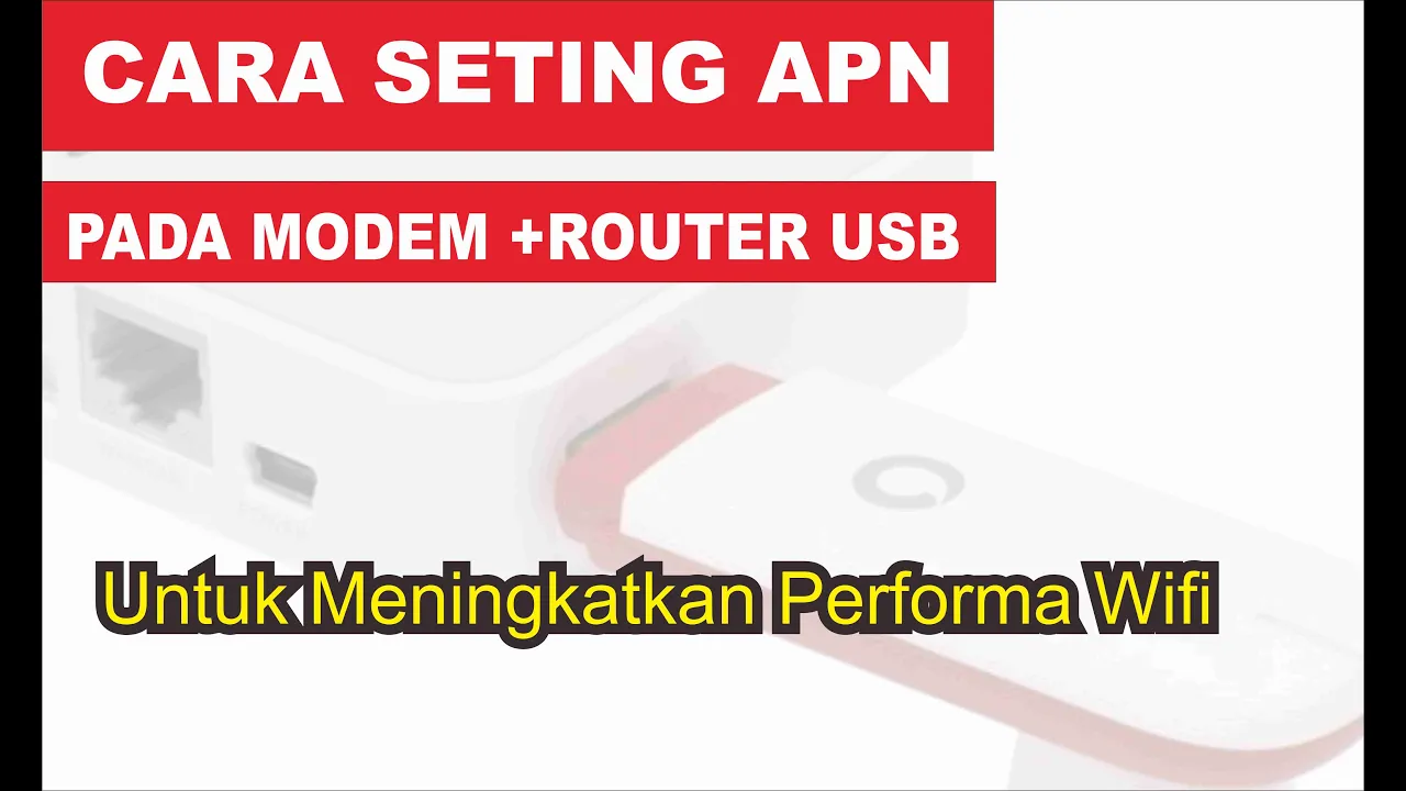 SETTING APN TELKOMSEL DAN BOLT DI MODEM WIFI BEELINE