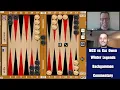 MCG vs Gaz Owen Winter Legends Series Backgammon w Commentary