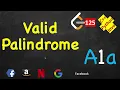 Valid Palindrome LeetCode 125 C Java Python