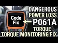 What Is P061A Obd2 Error Code - Internal Control Module Torque Monitoring