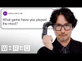 Hideo Kojima Answers Hideo Kojima Questions | Tech Support | WIRED