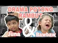 Drama potong rambut Juna dan Bawbaw! Bikin heboh satu salon! 😅