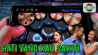 Download KU MENANGIS MEMBAYANGKAN  ~ HATI YANG KAU SAKITI | REAL DRUM COVER | MP3