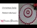 Christmas Lace Crochet Doily Tutorial - Holiday Crochet