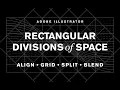 Dividing Rectangular Space - Adobe Illustrator