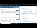10 Web Scraping Using BeautifulSoup - Example 2 Python Job Site