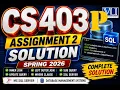 CS 403P Assignment 2 Solution Spring 2026