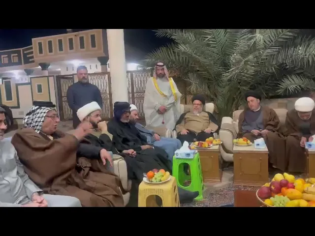 ⁣سماحة الشيخ جعفر الابراهيمي   مع السيد هشام البطاط و السيد جعفر المروج الشيخ زمان الحسناوي
