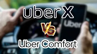 Uber Comfort vs UberX what s the difference