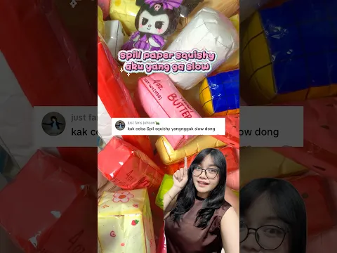 AKU BIKIN PAPERSQUISHY GAGAL? INI GA SLOW BGT YAH😭❌ #artbytatae #papersquishy #art #diy # #paperart