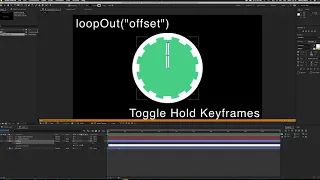 Adobe After Effects Loop Offset Expression
