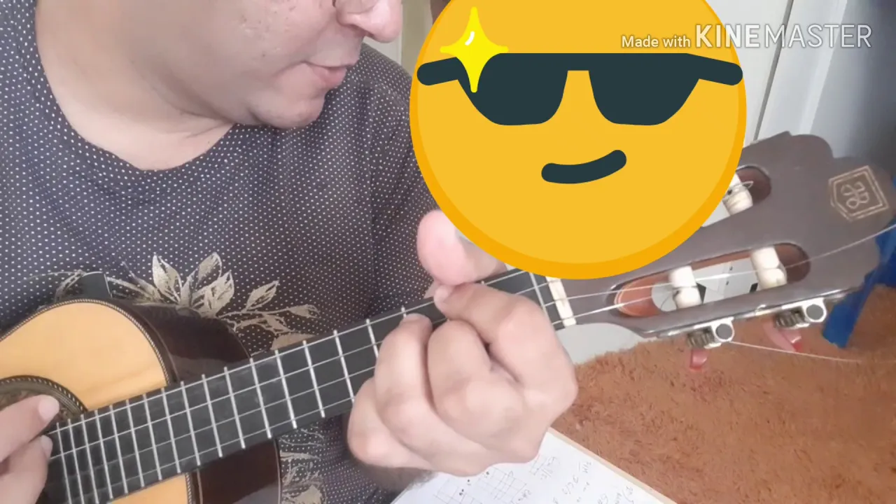 Metade Paz Metade Dor Royce do Cavaco (Aula de Cavaquinho) Tutorial | Regravação Vou Pro Sereno
