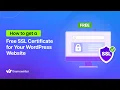 How to install SSL certificate on WordPress Free SSL Installation Guide cPanel NameCheap