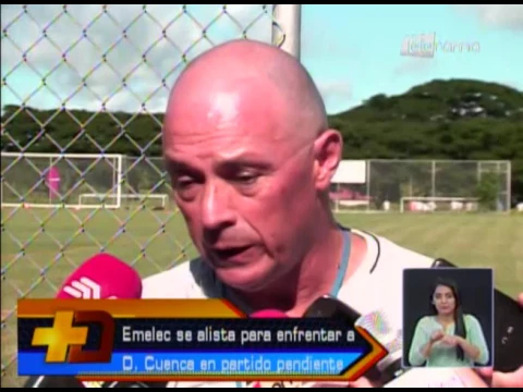 Emelec se alista para enfrentar a D. Cuenca en partido pendiente