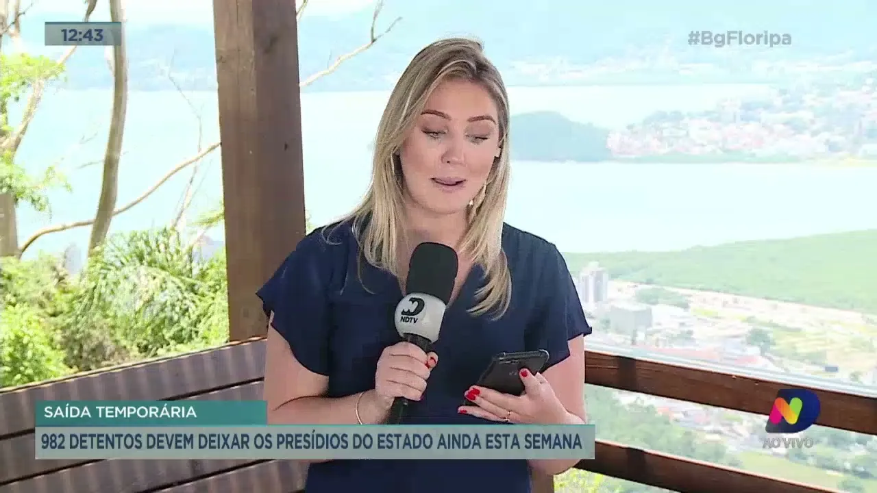 982 detentos devem deixar os presídios de SC ainda esta semana