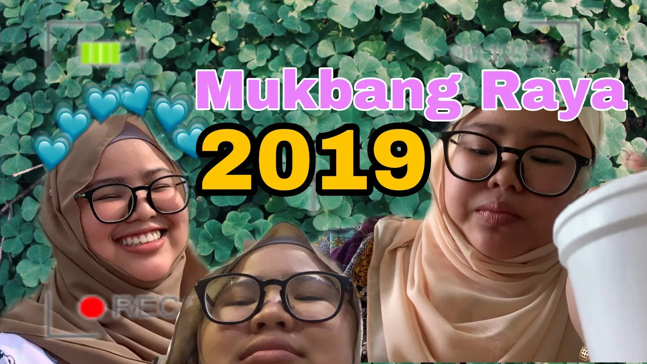 MUKBANG #1 : #Shokujizzah Mukbang Raya 2019