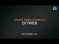 cPanel Tutorials Gitweb