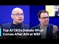 FULL DISCUSSION Google s Demis Hassabis Anthropic s Dario Amodei Debate the World After AGI AI1G