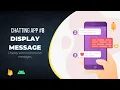 Chat App Part - 8 Display Messages Display Send And Receive Messages In Recyclerview