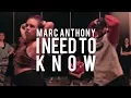 Lagu I Need To Know - Marc Anthony | Kayla Janssen \u0026 Neal Piron Choreography