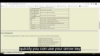 basic Vi commands