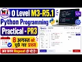 8 august Python Practical Paper Solution o level python practical paper solution Practical PR3
