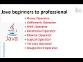 42 - 16 Java beginners to professional Operators