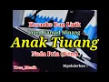 Karaoke Anak Tiung Nada Pria (D#m) Joged Gamad Minang