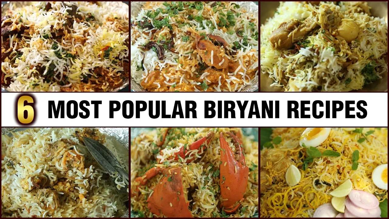 BEST BIRYANI RECIPES - Chicken Biryani   Mutton Biryani   Egg Biryani and more    Get Curried